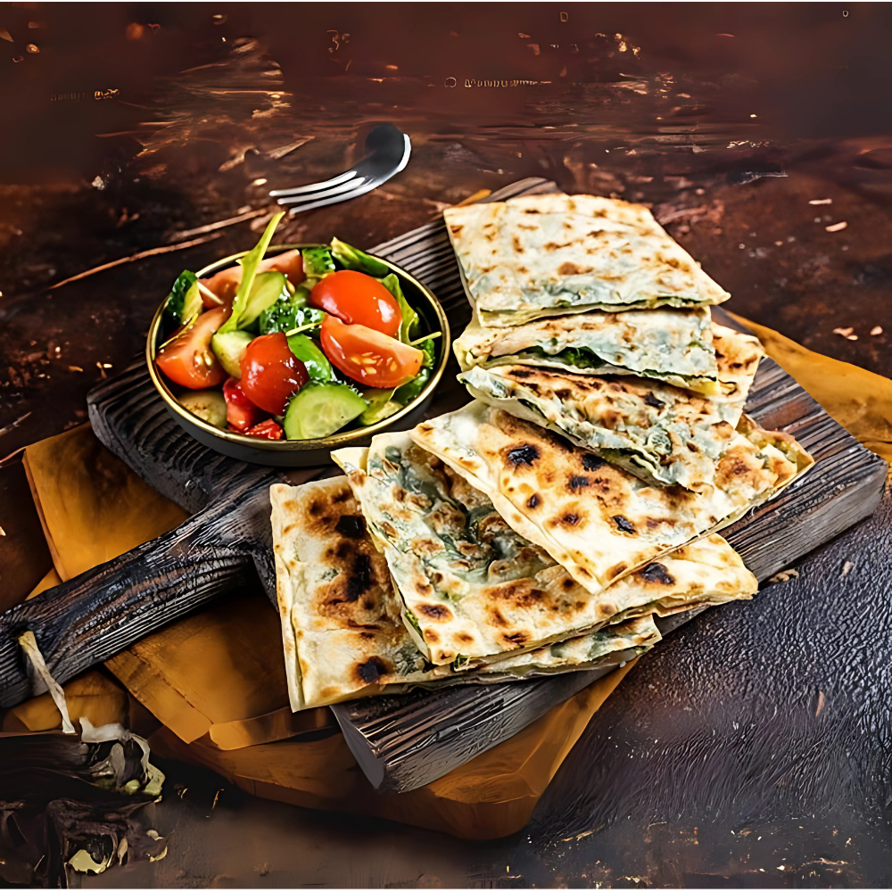 ıspanaklı pırasalı