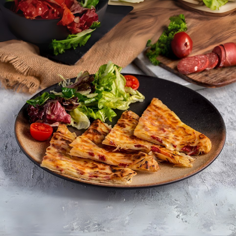 sucuklu kaşarlı gözleme